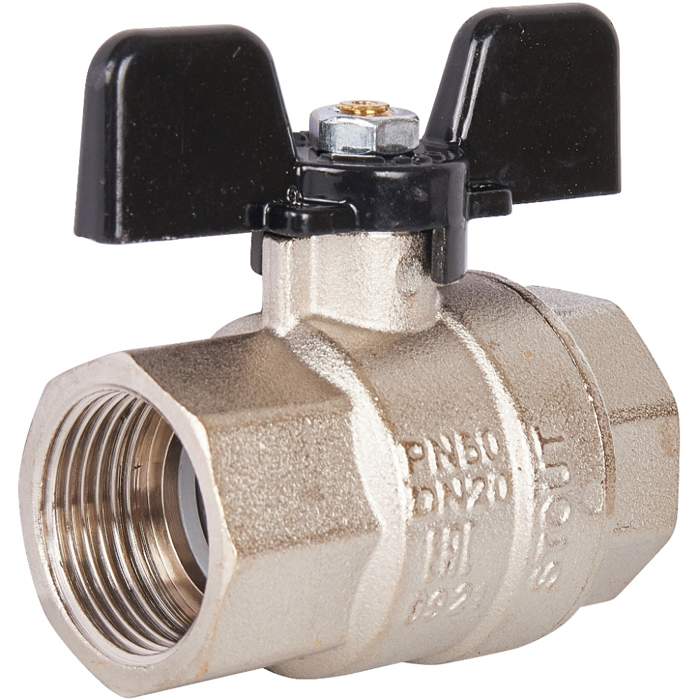 Кран шаровый полнопроходной ВВ Ду 3/4